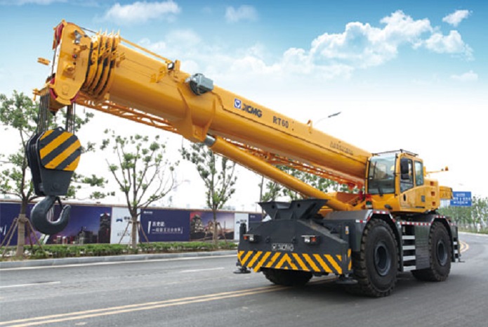 XCMG 30 ton small hydraulic XCR30 rough terrain crane 4 wheel mobile cranes for sale